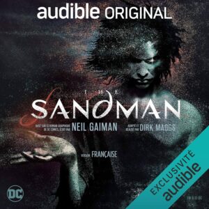 affiche audiobook sandman sur audible