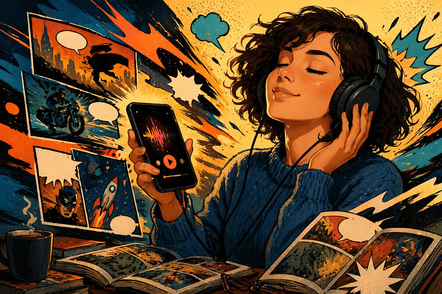 Comics en livre audio : les séries à écouter absolument