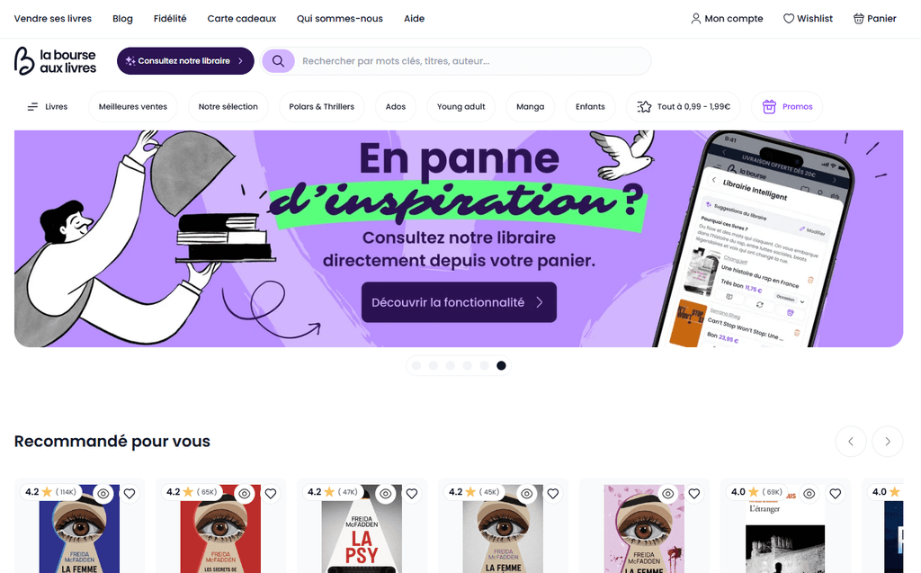 bourse aux livres